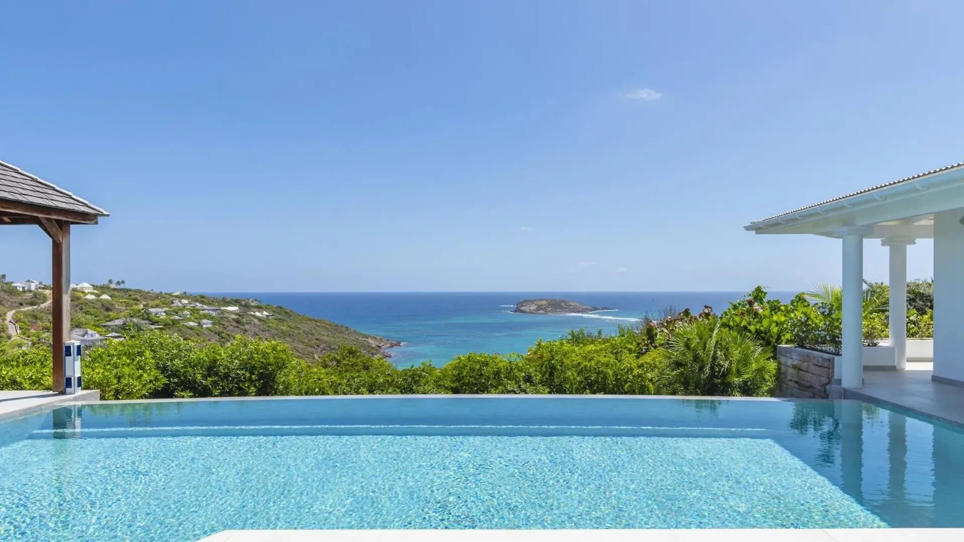 Villa With Wonderful Show Of The Infinite Ocean Marigot