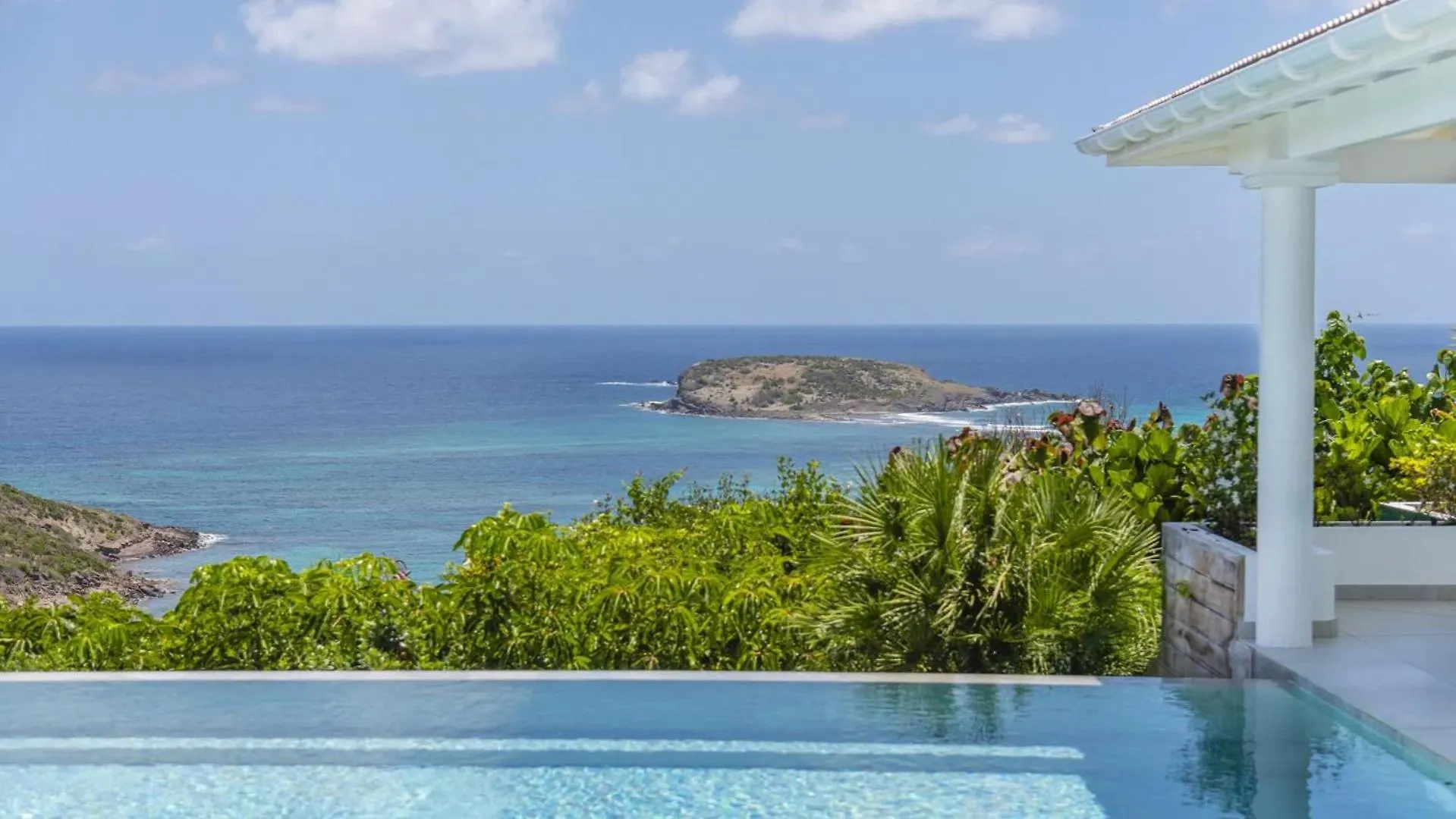 Villa With Wonderful Show Of The Infinite Ocean Marigot