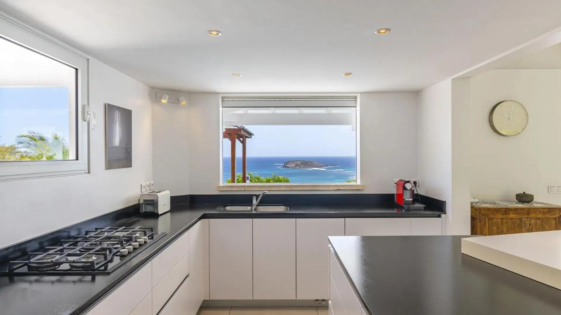 Villa With Wonderful Show Of The Infinite Ocean Marigot