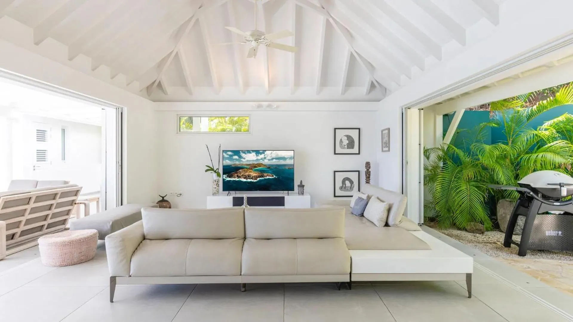 Villa With Wonderful Show Of The Infinite Ocean Marigot