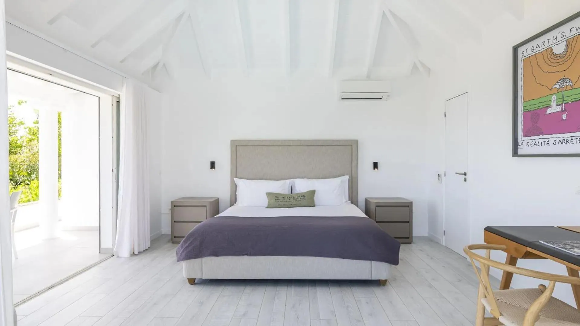 Villa With Wonderful Show Of The Infinite Ocean Marigot