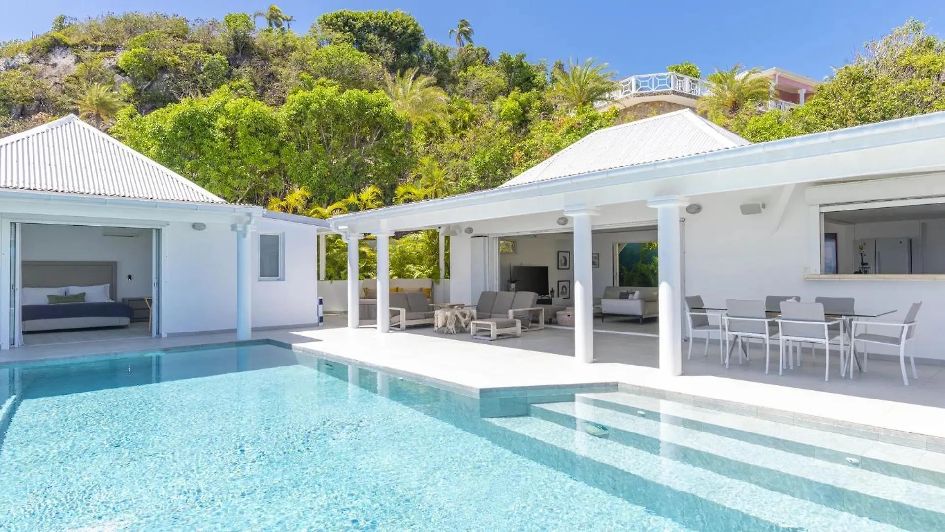 Villa With Wonderful Show Of The Infinite Ocean Marigot